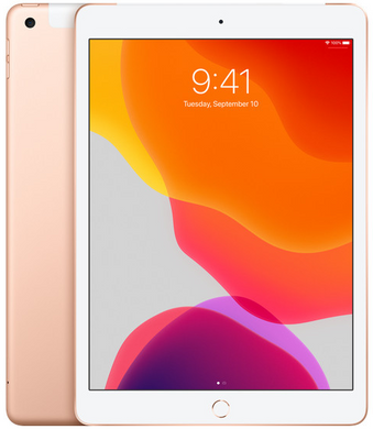 Apple iPad 10.2 Cellular 32Gb (2019 7Gen) Gold Идеальное состояние (MW6Y2, MW6D2)