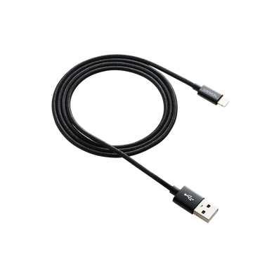 Кабель Canyon Lightning - USB 1 м Black (CNE-CFI3B)