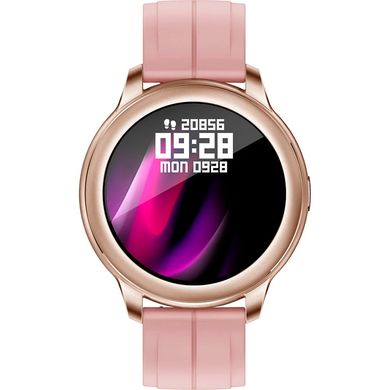 Смарт-годинник Globex Smart Watch Aero Gold-Pink