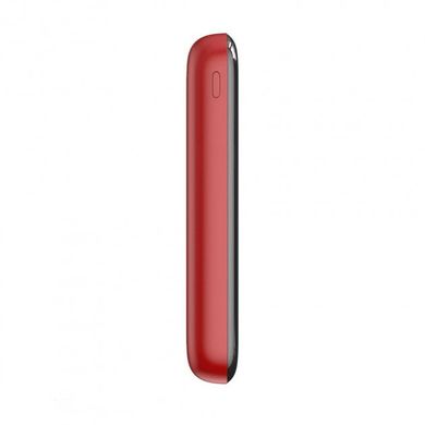 Универсальная мобильная батарея Baseus Mini S Bracket 10W Wireless Charger Power bank 10000mAh 18W Black + Red (PPXFF10W-19)