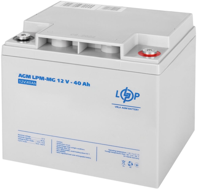 Акумулятор для ДБЖ LogicPower LPM-MG 12V - 40 Ah (3874)