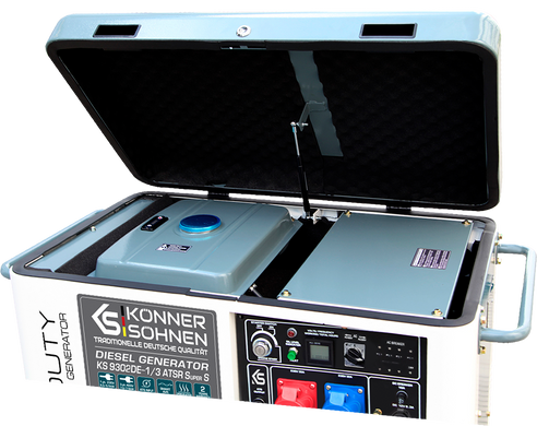 Генератор дизельный Könner&Söhnen KS 9302DE-1/3 ATSR SUPER S