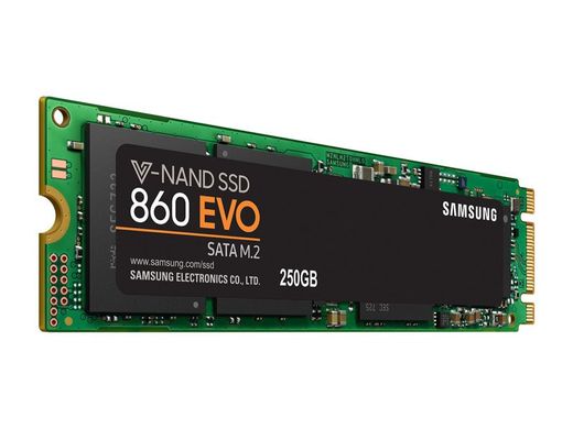SSD-накопичувач M.2 Samsung 860 EVO 250GB SATA V-NAND 3bit MLCMZ-N6E250BW