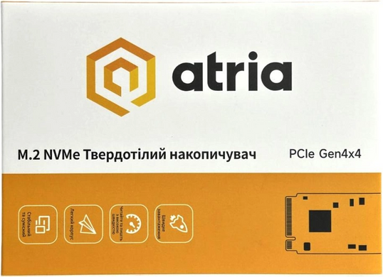 SSD накопитель Atria 512 GB (ATNVMN7S/512)