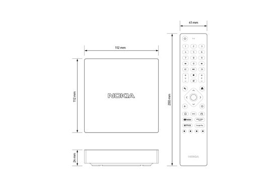 Приставка Smart TV Nokia Streaming Box 8000