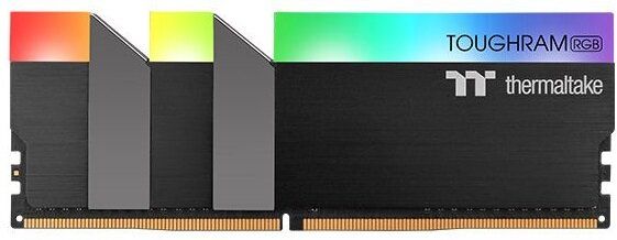 Оперативна пам'ять Thermaltake TOUGHRAM DDR4 3200 16GB KIT (8GBx2) Black RGB (R009D408GX2-3200C16A)
