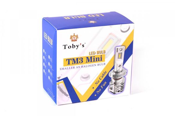 Комплект світлодіодних ламп TBS Design TM3 MINI H27 30w 12-24v 6000K 3200Lm