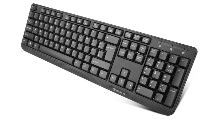 Клавіатура REAL-EL Standard 500 Black