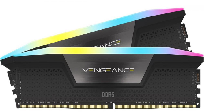 Оперативна пам'ять Corsair 32 GB (2x16GB) DDR5 7200 MHz Vengeance RGB (CMH32GX5M2X7200C34)