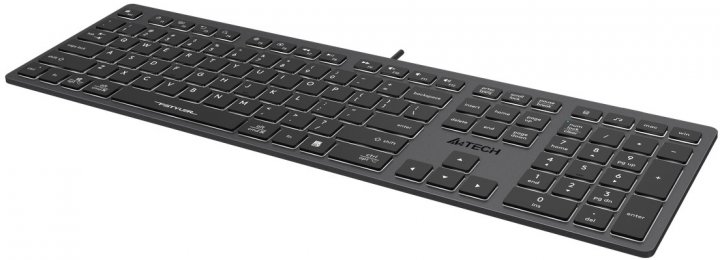 Клавиатура A4Tech Fstyler FX60 USB (Grey) White backlit