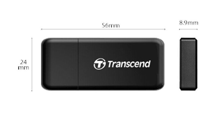 Кардрідер Transcend USB 3.0 Black (TS-RDF5K)