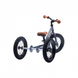 Комплект Trybike Балансуючий велосипед сірий TBS-2-GRY+Додаткове колесо чорне TBS-99-TK (TBS-3-GRY)