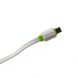 Мережевий зарядний пристрій EMY Charger 2.1A 2USB + Micro cable (MY-256), white