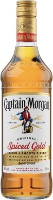 Алкогольный напиток на основе Карибского рома Captain Morgan Spiced Gold, 35% 0,7л (5000299223017)