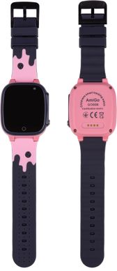 Дитячий смарт годинник AmiGo GO008 MILKY GPS WIFI Pink