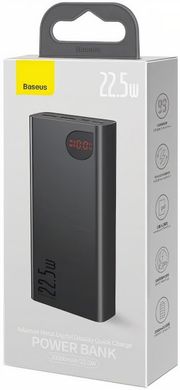 Универсальная мобильная батарея Baseus Adaman Metal Digital Display 22.5W (QC3.0 PD3.0) 20000mAh (PPAD000101)