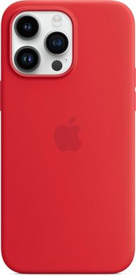 Чохол Apple для iPhone 14 Pro Max Silicone Case with MagSafe (PRODUCT)RED (MPTR3ZE/A)