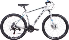 Велосипед 27.5" Formula THOR 2021 (серебристо-черный с синим) (OPS-FR-27.5-083)