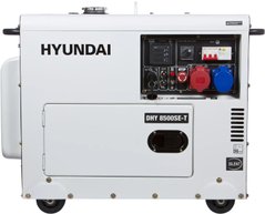 Дизельний генератор Hyundai DHY 8500SE-Т