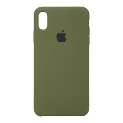 Чехол Original Silicone Case для Apple iPhone XS/X Virid Green (ARM54450)