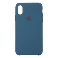 Чехол Original Silicone Case для Apple iPhone X/XS Cosmos Blue (ARM51036)