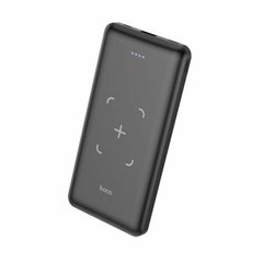 Внешний аккумулятор HOCO J50 Surf wireless charging mobile power bank(10000mAh) Black