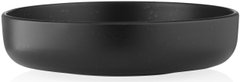 Тарелка суповая Ardesto Trento, 21.5 см, черная (AR2921TB)