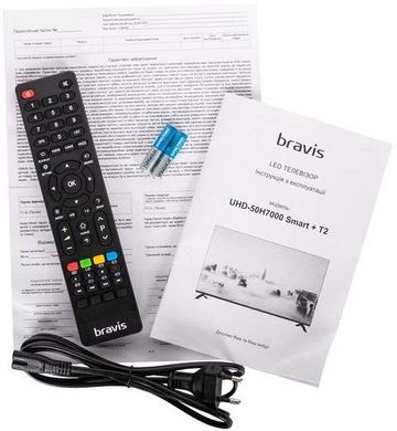 Телевизор Bravis UHD-50H7000 Smart + T2