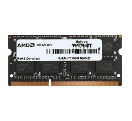 Оперативна пам'ять для ноутбука AMD DDR3 1600 4GB 1.5V SO-DIMM (R534G1601S1S-U)