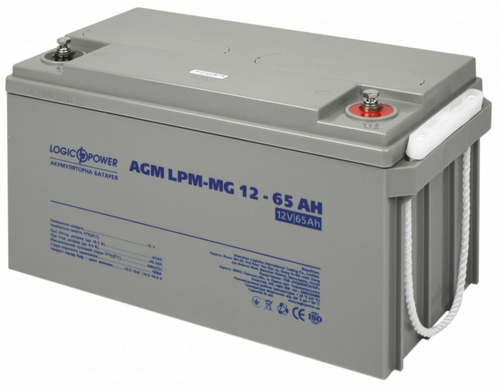 Акумуляторна батарея LogicPower Мультигелевий 12V 65Ah (LP3872)