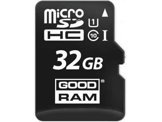 Карта памяти Goodram 32 GB microSDHC class 10 UHS-I + SD Adapter M1AA-0320R11