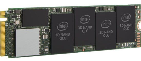 Накопитель Intel 660P 512GB M.2 PCIe 3.0 x4 QLC (SSDPEKNW512G8X1)