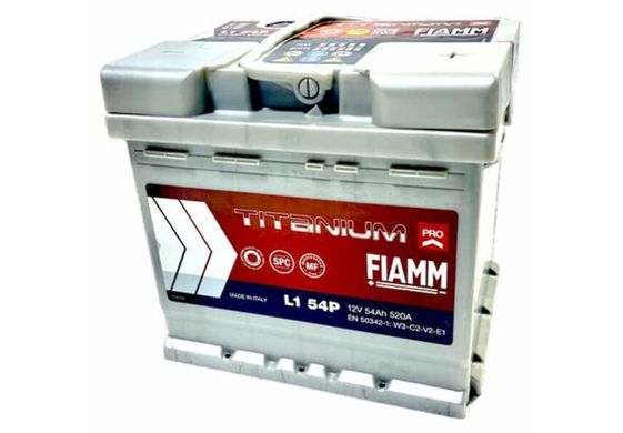 Автомобильный аккумулятор Fiamm 54А 7905145