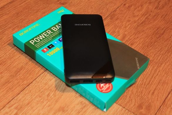 Универсальная мобильная батарея Power Bank Borofone DB112 10000 mAh Black