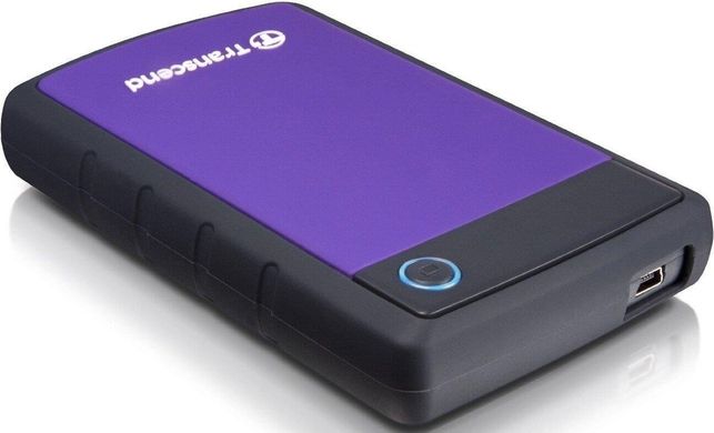 Зовнішній жорсткий диск Transcend 1TB StoreJet 2.5" H3 USB 3.0 Purple (TS1TSJ25H3P)