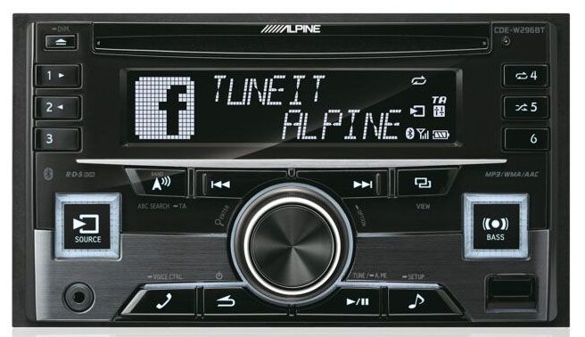 Автомагнітола Alpine CDE-W296BT