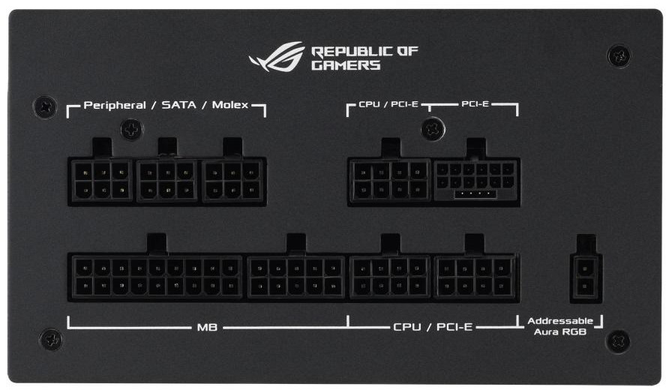 Блок живлення Asus ROG Strix PCIE5 850W Gold Aura Edition (90YE00P2-B0NA00)