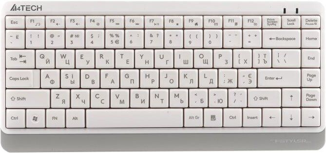 Клавіатура A4Tech FK11 Fstyler Compact Size USB White (4711421953245)