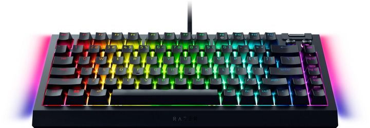 Клавіатура механічна RAZER BlackWidow V4 75%, Black (RZ03-05000100-R3M1)