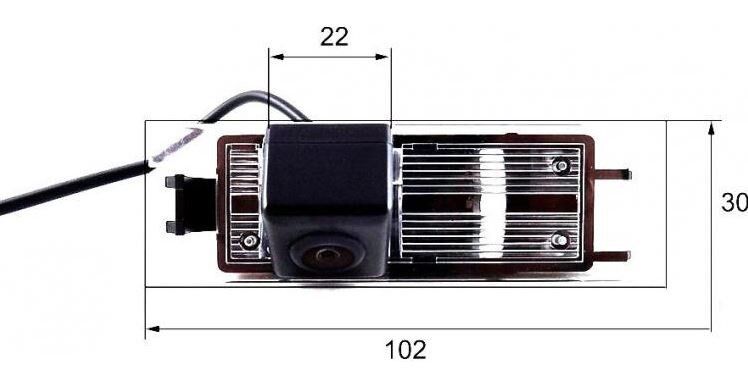 Камера заднего вида Falcon SC88HCCD