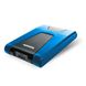 Зовнішній жорсткий диск Adata DashDrive Durable HD650 1 TB Blue (AHD650-1TU31-CBL)