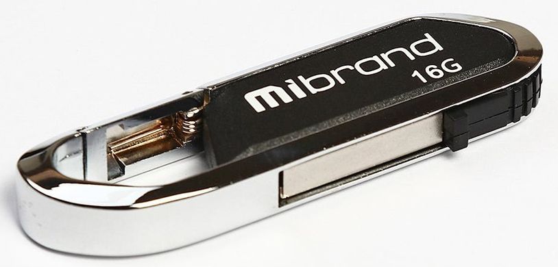 Флешка Mibrand USB 2.0 Aligator 16Gb Black (MI2.0/AL16U7B)
