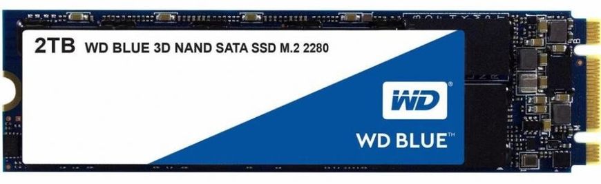 SSD-накопичувавач M.2 2280 2TB TLC/BLUE WDS200T2B0B WDC