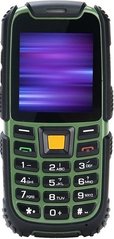 Мобильный телефон Nomi i242 X-treme Black-Green