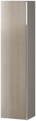 Пенал - шкаф подвесной в ванну Cersanit Virgo серый/хромированная ручка (S522-034)