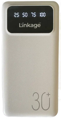 Універсальна мобільна батарея Linkage LKP-30 30000mAh White