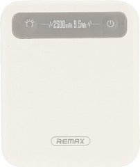 Універсальна мобільна батарея Remax Power Bank Pino RPP-51 2500 mah White
