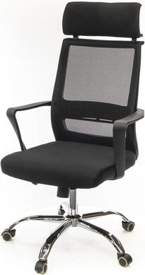 Офисное кресло для руководителя Аклас Крокус CH TILT Черный