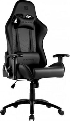 Комп'ютерне крісло для геймера 2E Bushido black/black (2E-GC-BUS-BK)