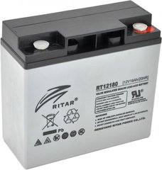 Акумулятор для ДБЖ Ritar RT12180 Black (RT12180B)